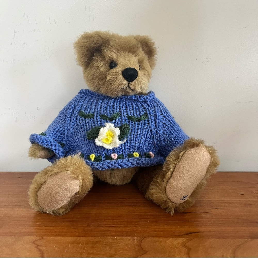 Vintage Ganz‎ Cottage Collectibles 1997 Sue Coe Bear Abby